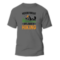 Weekend Forecast 100% Hiking Man T-Shirt